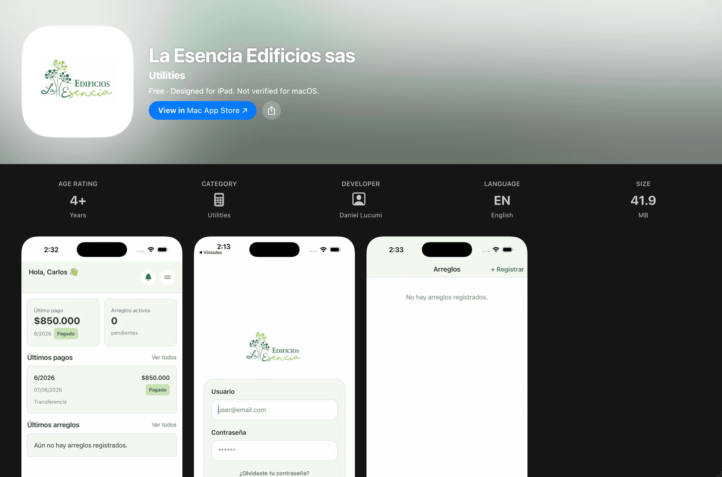 La Esencia Edificios